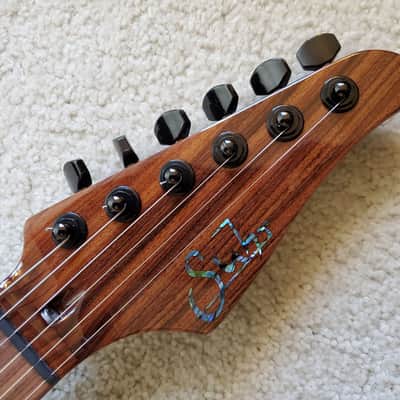 Suhr Classic Custom  Koa with Solid Pau Ferro Neck image 11