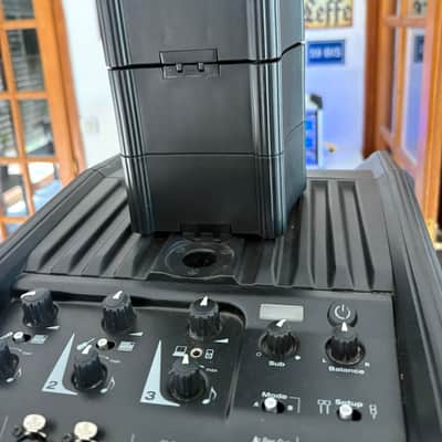 HK Audio Lucas Nano 300 Compact Stereo PA System with 3-Channel Mixer 2010s - Black image 9