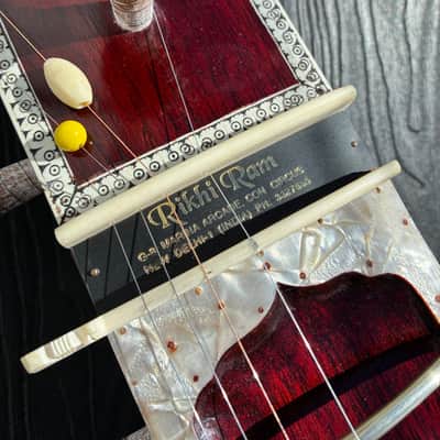 Rikhi Ram Vilayat Khan Professional Concert Sitar 1980’s image 16