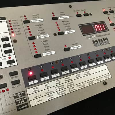 rare MaM SQ-16 (Music and More) Multitrack Sequencer image 2