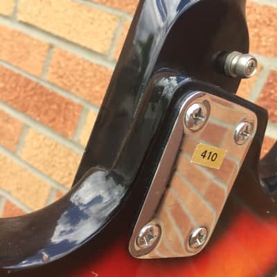 Vintage 60's 70's Teisco Global Model 410 image 9