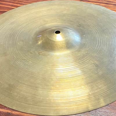 Zildjian Vintage 1950s Avedis 15” Hi-Hat Pair (644gr, 652gr) Good Condition -Light! image 3