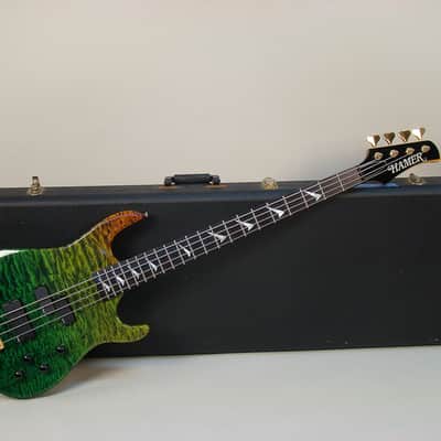 Hamer Chaparral Max Bass 1991 Green/ Tealburst image 3