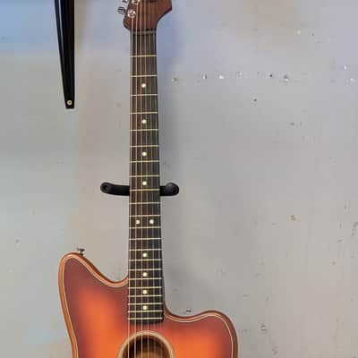 Fender American Acoustasonic Jazzmaster - Sunburst - Made in USA - US227466A image 3