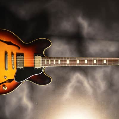 Gibson 2016 1963 ES-335 VOS Sunburst Headstock Repair ES image 1