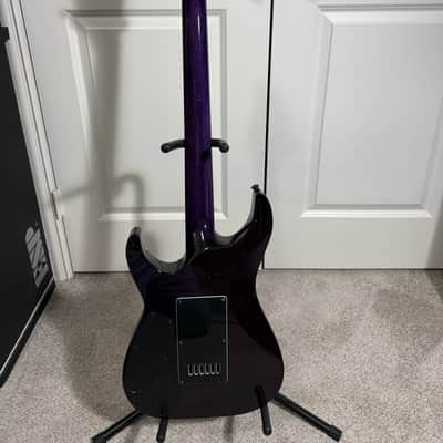 ESP LTD H-1000 Evertune 2022 - Present - See Thru Purple Sunburst image 4