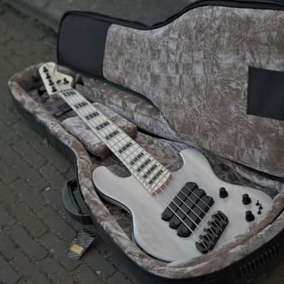 Dingwall Super J 5-string - Custom Order - Trans White Gloss image 23