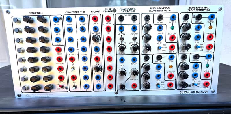 Serge Modular STS/Oakland Vintage Custom Panel