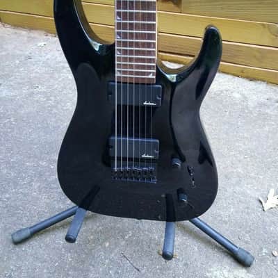 JACKSON JS22-7 Dinky Arch Top 7-String Electric Guitar / Gloss Black / Mint ! image 2