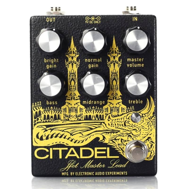 New Electronic Audio Experiments Citadel Overdrive Guitar Effects Pedal image 1