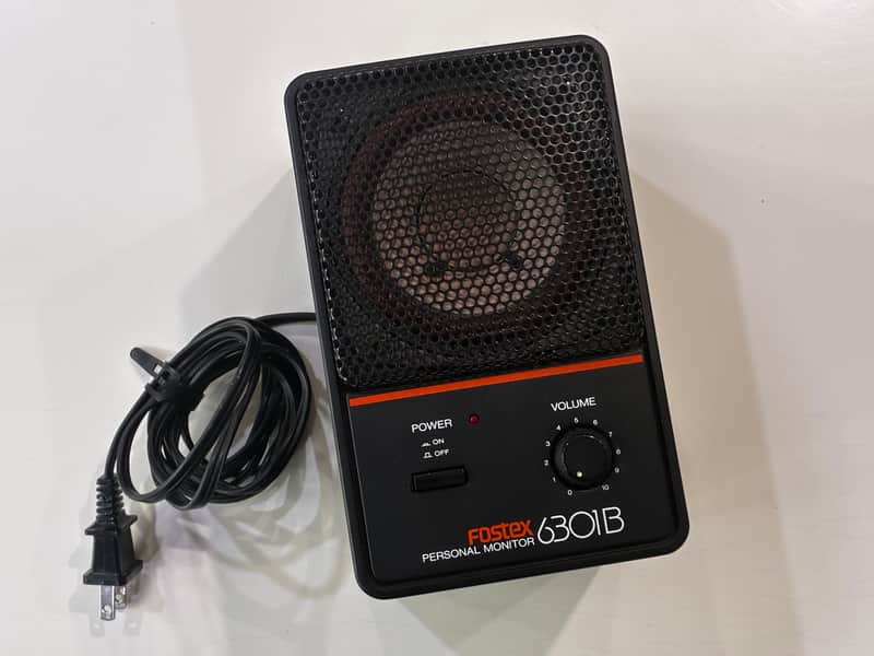 Vintage Fostex 6301B Personal Monitor Made in Japan 6301B 80s-90s - Black image 1