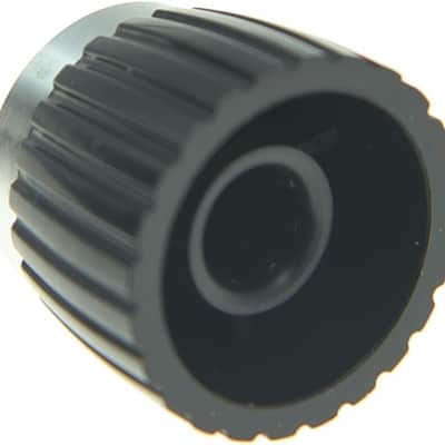 20pcs Guitar AMP Amplifier Push on fit Knobs Black w/Silver Cap for Marshall Amplifier image 3
