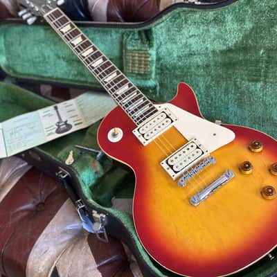 Tokai Vintage 1978 Japanese LS-60 'Reborn' Single Cutaway Cherry Sunburst w/ OHSC & Docs MIJ Japan image 3