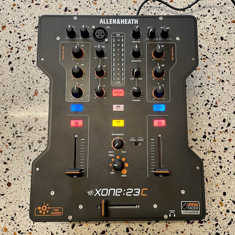 Allen & Heath XONE 23C 2+2-Channel DJ Mixer image 1