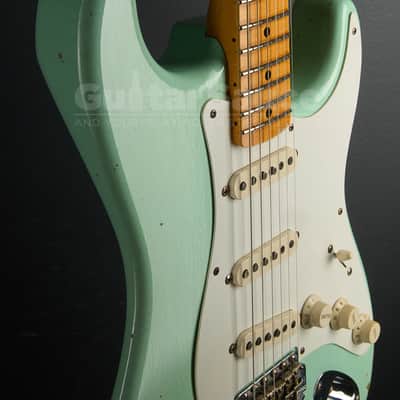 Fender Custom Shop 58 Stratocaster Relic  2022 - Surf Green (COD 2169UG) image 9