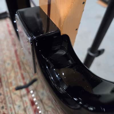 Fender/Warmouth Swamp Ash 70s Hardtail Stratocaster Partscaster - Black W/ HSC (C016-13) image 10