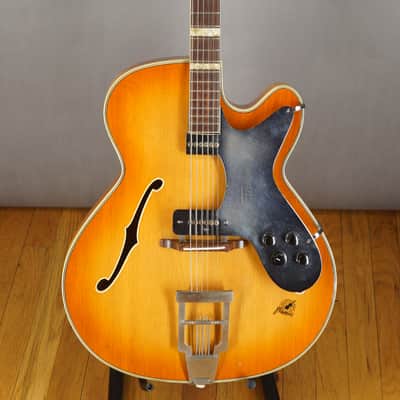 Framus Billy Lorento Archtop 1950s /Orange burst w Video image 1