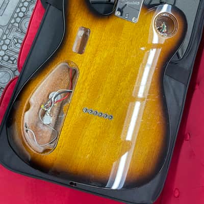 Used USA Custom Guitar Partscaster T-Style - Sunburst W/Case image 13