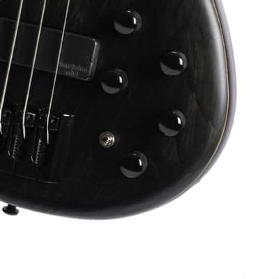 Cort Professional 4-String Bass Guitar Element - Open Pore Trans Black image 3