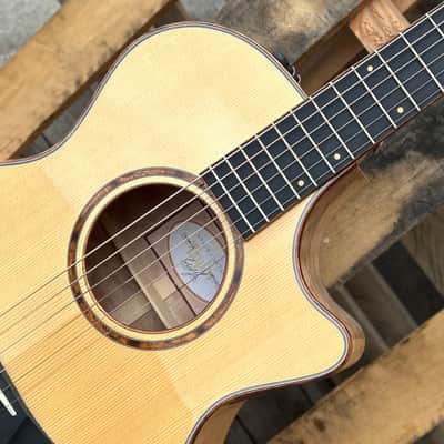 2014 Taylor Custom GC AAAA Quilted Maple w/Case image 9