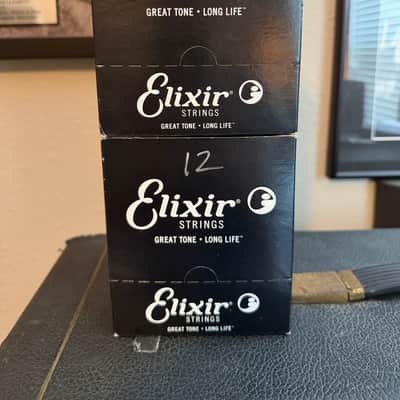 Elixir 16152 Nanoweb Phosphor Bronze 12 String Acoustic Guitar Strings - Light (12-53) 2010s - Standard image 3