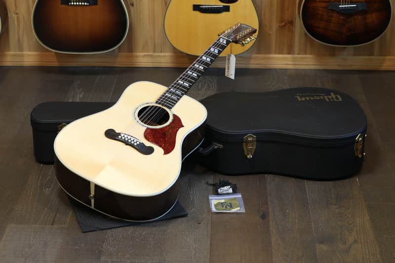 2006 Gibson Songwriter Deluxe 12-String Acoustic Guitar Natural + OHSC image 1