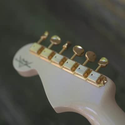 Fender Custom Shop '57 Stratocaster NOS, Maple Neck, Gold Hardware - Fiesta Red image 16
