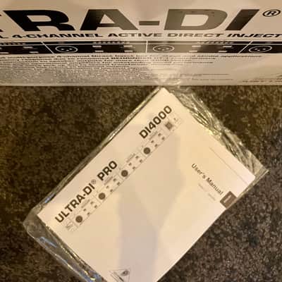 Behringer ULTRA-DI PRO DI4000 – DI Box professionale 4 canali image 6