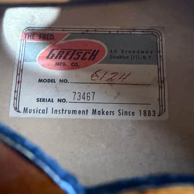 1964 Gretsch 6124 Single Anniversary – Shaded Golden Sunburst – OHSC image 16