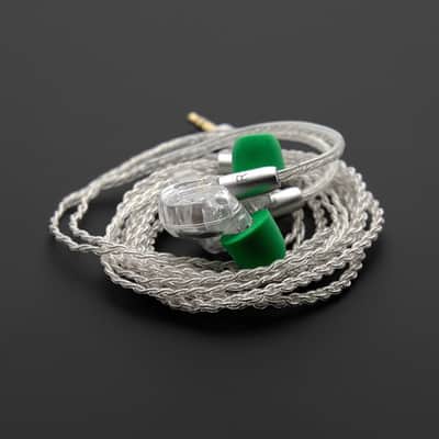 ADV. IEM Model 3 Hi-Res MMCX In-Ear Monitors (Live Edition, Clear) - Clear image 5