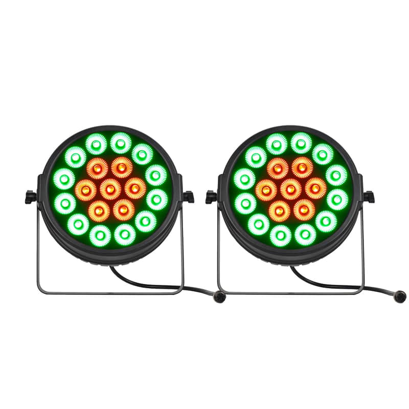 Mint JMAZ Lighting Versa Flex Par Quad19 (Pair) RGBW LED Wash Light image 1