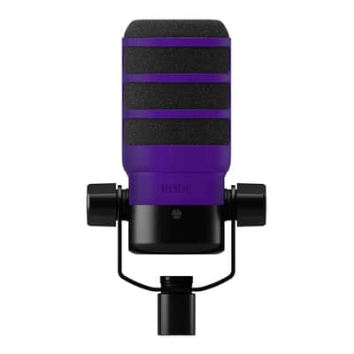 Rode WS14 Deluxe Pop Filter for PodMic (Purple) image 1