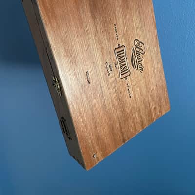 Taconic #221 String Electric Cigar Box Mandolin - Padron Damaso - Sherwood Green - Video image 16