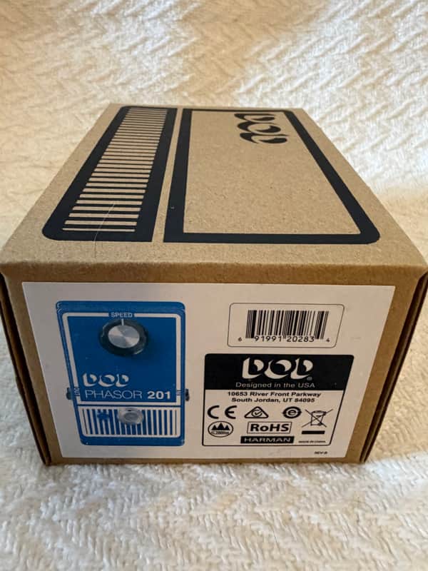 DOD Phasor 201 Analog Phase Shifter Reissue- Still Sealed - 2010s - Blue image 1