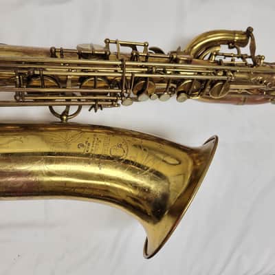 Selmer Mark VI Baritone Saxophone with Low A circa 1961, with Bam case image 5