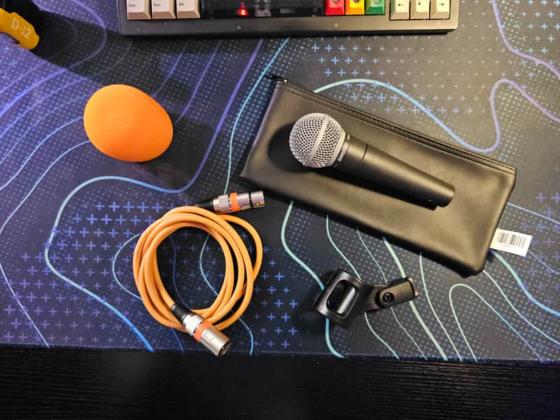 Shure SM58 Handheld Cardioid Dynamic Microphone image 1