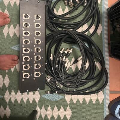 16 channel XLR Rack Mount Snake 25ft length image 2