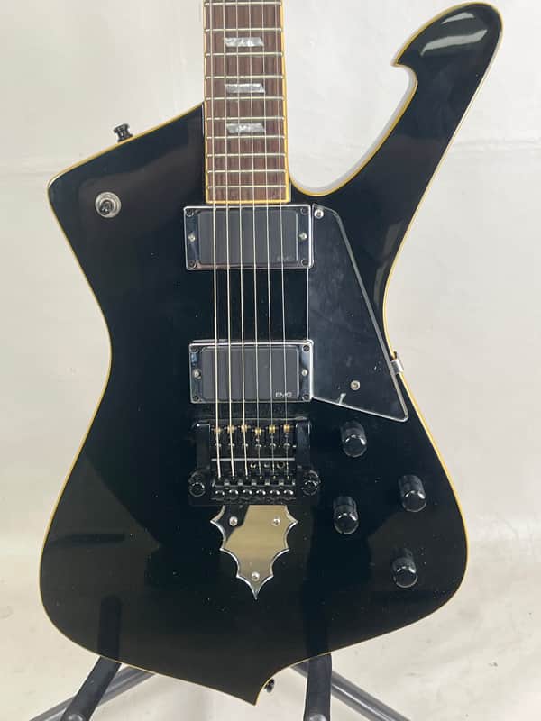 Ibanez IC400-BK Iceman Reissue 2004 - 2007 - Black image 1