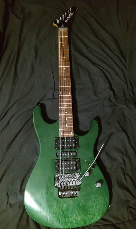 HAMER SLAMMER エレキギター グリーン Hamer Slammer 1990s - Green | Reverb
