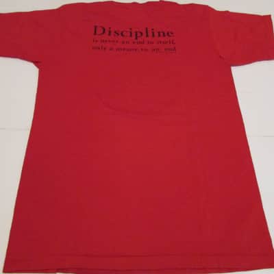 Vintage 1981 King Crimson Discipline T-Shirt Beautiful Condition Original image 3