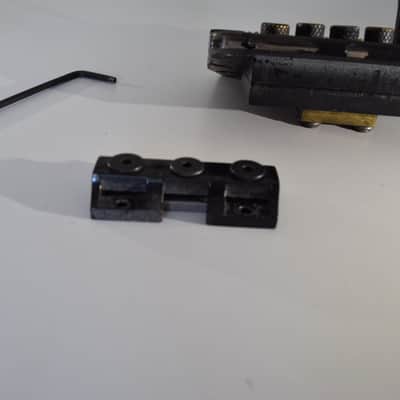 Kahler 2330 FLYER Tremolo Bridge Black with String Lock Nut MADE IN USA image 5