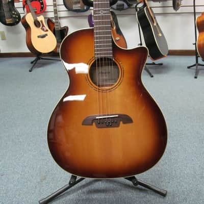 Alvarez AG60CE Artist Series 8-string Acoustic-electric Guitar - Shadowburst image 3