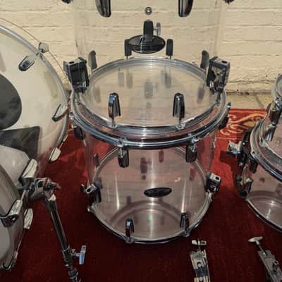 Pearl Crystal Beat 10 / 12 / 14 / 16 / 22" 5pc Shell Pack 2014 - 2020 - Ultra Clear image 12