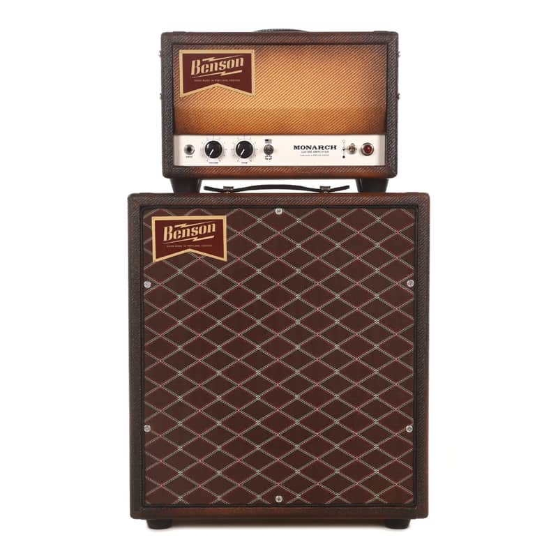 Benson Amps Monarch 15-Watt 1x12" Guitar Amp Half Stack image 1