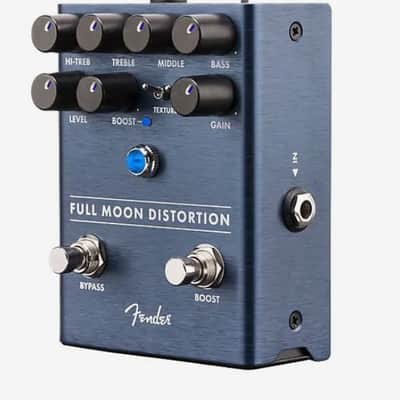 Fender Full Moon High Gain Distortion Pedal w/ 6" Patch Cable 023-4537-000 image 5