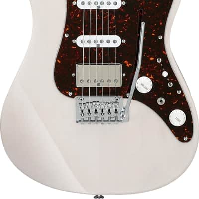 Mint Ibanez AZ2204NAWD Prestige Antique White Blonde w/case image 2