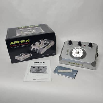 Aphex Punch Factory Compressor & D.I. in Silver w Box and Manual image 1