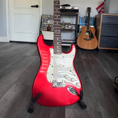 Fender American Series Stratocaster with Rosewood Fretboard 2002 - 2006 - Chrome Red image 2