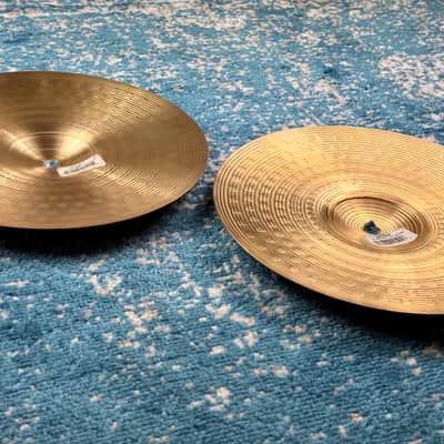 ULTRA RARE 10” Zildjian ZXT MINI HIHATS 452g 460g image 13