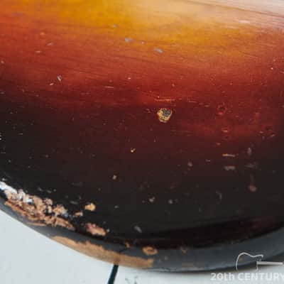 Fender Jazzmaster 1959 - Sunburst with Gold Anodized Pickguard image 10